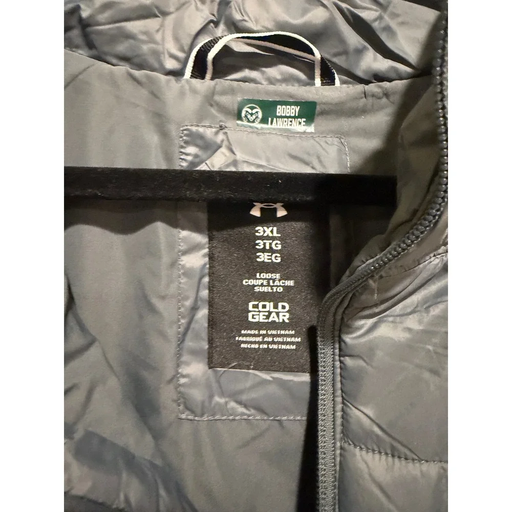Under Armour Team Issue‎ Colorado State Rams Puffer Jacket Men's 3XL Cold Gear